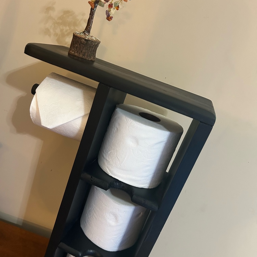 Elegant Black Bathroom Toilet paper Holder